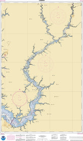 NOAA Nautical Chart 12268: Choptank River Cambridge to Greensboro